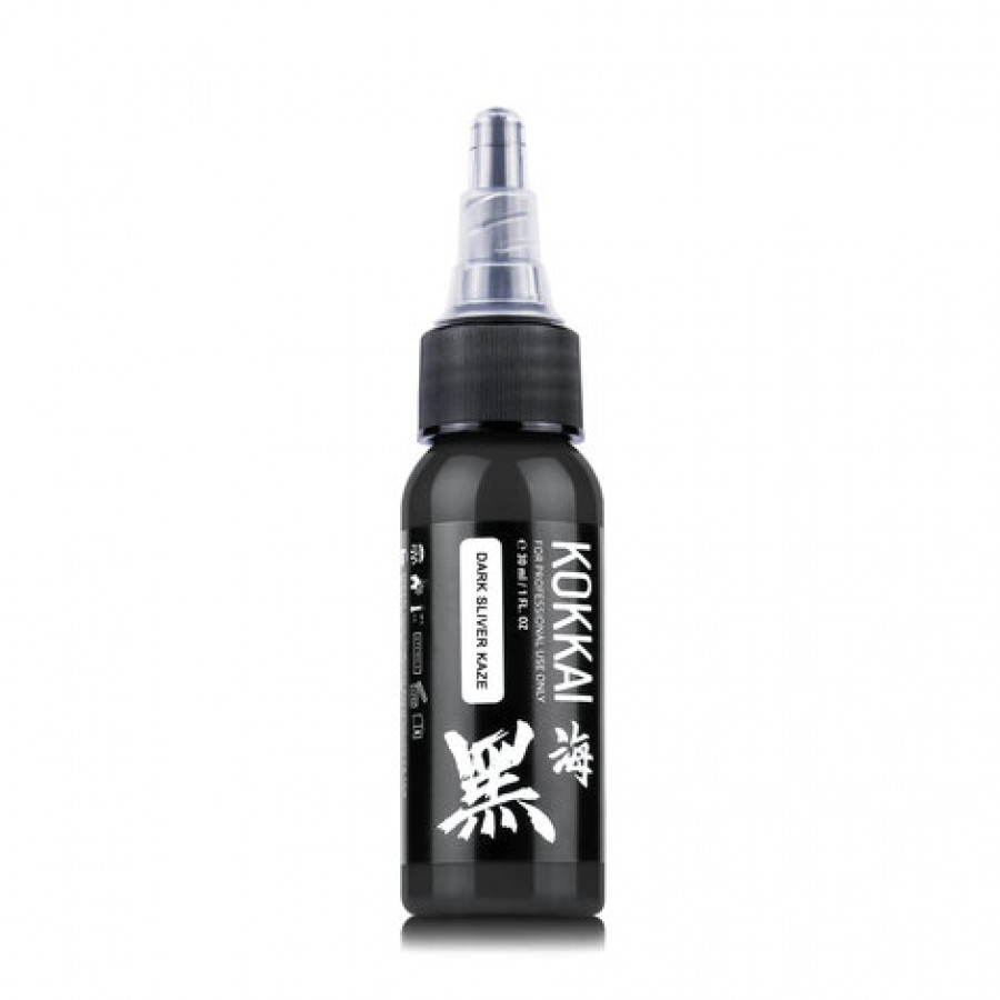 Тату краска KOKKAI Sumi Dark Silver Kaze